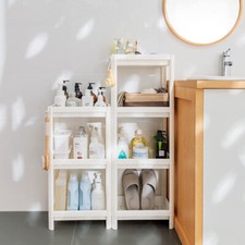 3/4 Tier Plastic Shelving Home