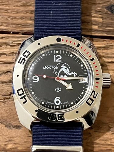Vostok amphibia 710634 scuba - amphibia,