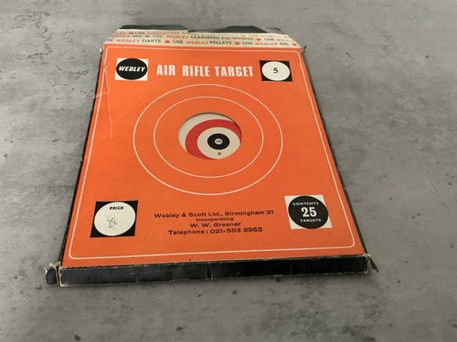 Vintage webley air - air, rifle