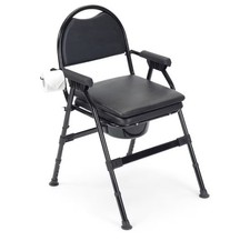 Folding Commode Chair with