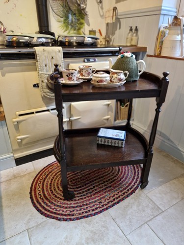Antique 1920s oak barley - 1920s,
