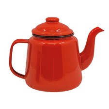 Enamel teapot tin falcon - enamel,