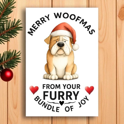 Merry woofmas dog christmas - woofmas,