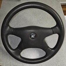 Vauxhall Steering Wheel Calibra Turbo Silicone Version Not Leather Fits Nova