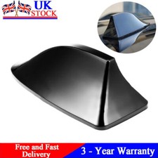 Universal Car Black Shark Fin-Roof Antenna Radio FM AM Aerial Signal Booster UK