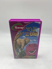 Barney Let's Go To The Zoo VHS