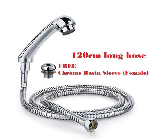 Hand held chrome salon - held,