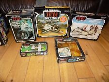 Vintage Star Wars Box Only Empty X B Y Wing Fighter Trilogo Ewok Village AT-ST