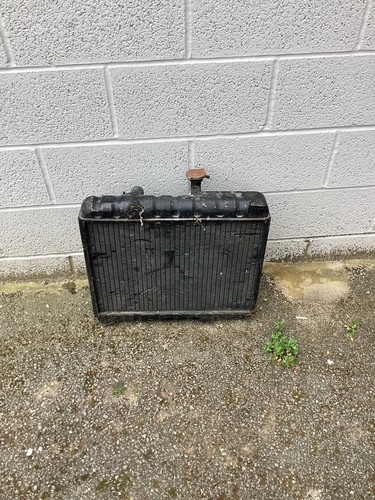 Jaguar type series2 - e, radiator