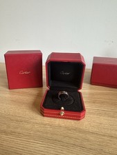 Cartier love ring classic white gold size 50 Box NO RECEIPT