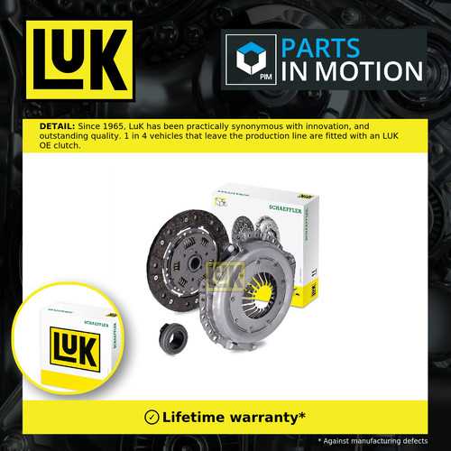 Clutch kit 3pc - kit,