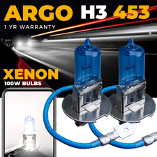 H3 Xenon White Bulb 100W Halogen Hid Headlight Headlamp 453 Fog Light Car Bulbs