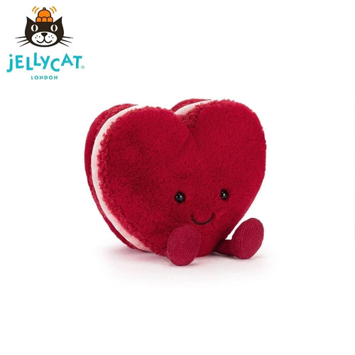 Jellycat arlette heart - jellycat, macaron