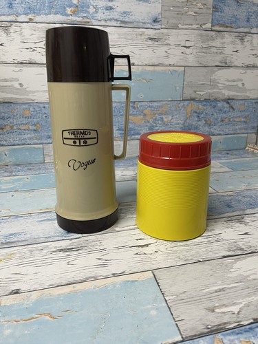 Vintage vogue thermos flask - vintage,