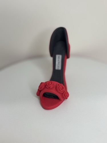 Edible high heel shoe cake - heel,