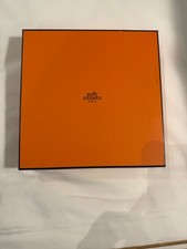 hermes scarf box brand new