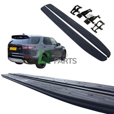LAND ROVER DISCOVERY 5 SIDE STEPS BLACK STEALTH RUNNING BOARDS VPLRP0347 (2017+)