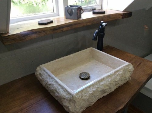 Sussex cream marble wash basin - sussex,