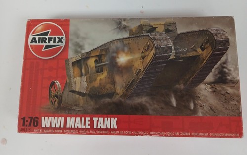 Airfix male tank - airfix, ww1