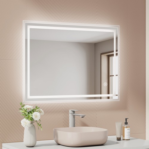 Emke bathroom led mirror with - bathroom,