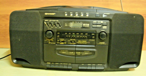 Sharp boombox changer - 5, cd