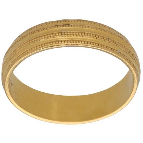22ct gold ring - 22ct,