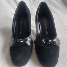 Roland Cartier Black Suede 3"