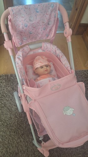 Baby annabell roamer pram - baby, with