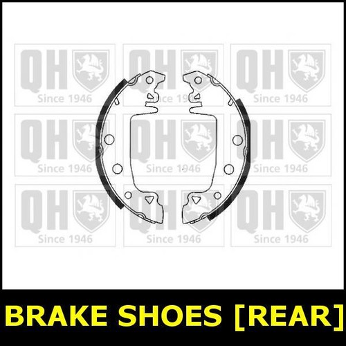 Brake shoes rear - shoes, dacia