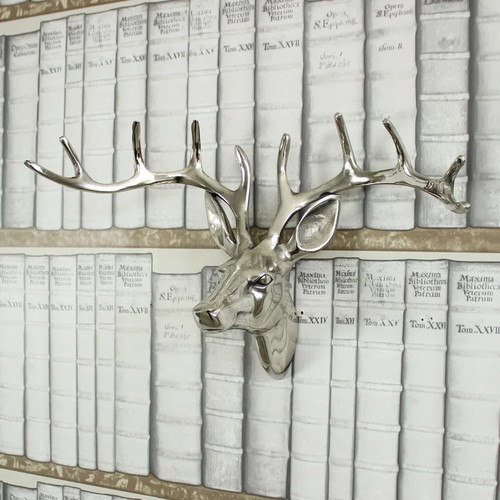 Silver metal wall - metal,