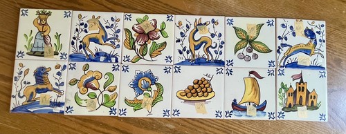 Hand painted terracotta