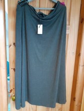 ladies grey skirt elasticated waist size 28 by capsule jd williamst