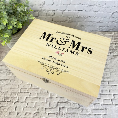Mrs keepsake box our - mr,