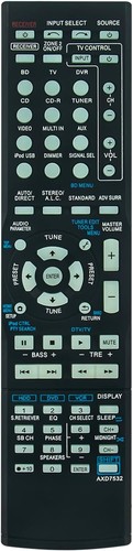 New axd7532 remote control - remote,