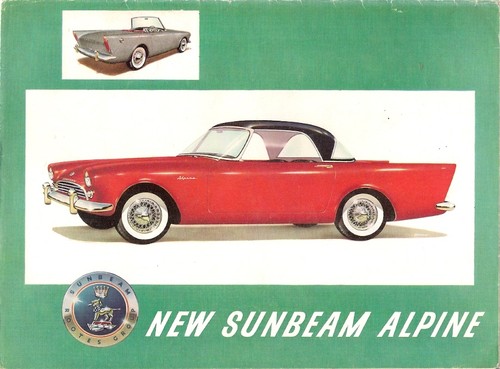 Sunbeam alpine series - series, 1