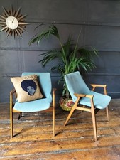 2x Vintage Mid Century Danish