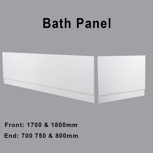 Gloss white modern bathroom - gloss,