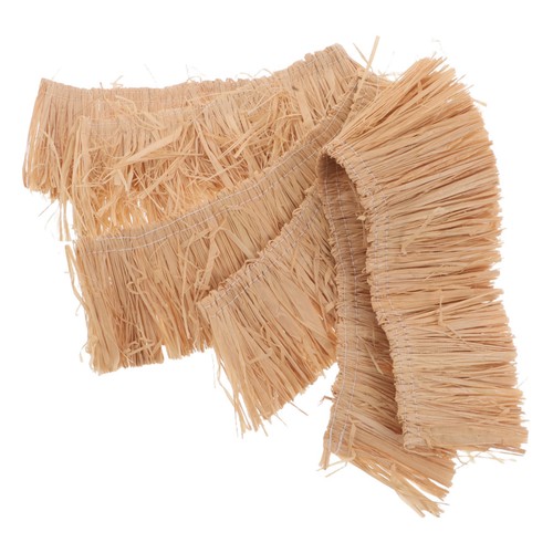 Pcs light tan thatch fringe - pcs,