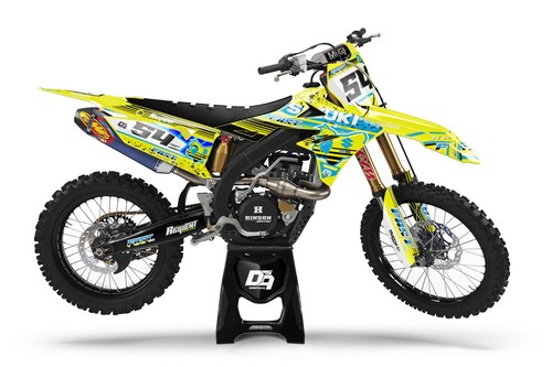 Suzuki motocross graphics - motocross,