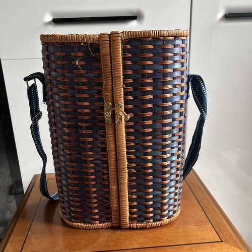 Wicker wine bottle picnic - wine,