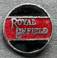 MOTORCYCLE Pin Badge ROYAL