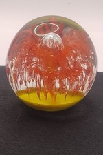 Heavy Large Art Glass