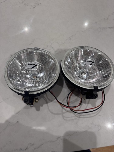 Pair lucas headlights - headlights, e11