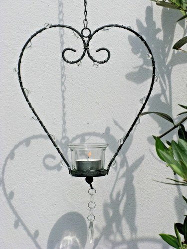 Heart shaped beaded hanging - ,
