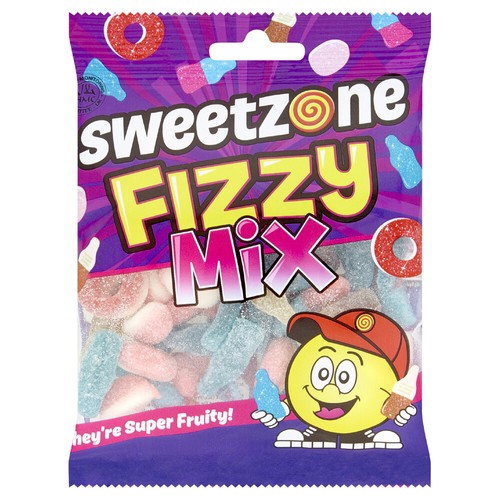 90g sweetzone fizzy mix - 90g,