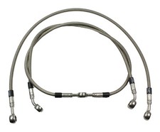 Brake line braided steel -