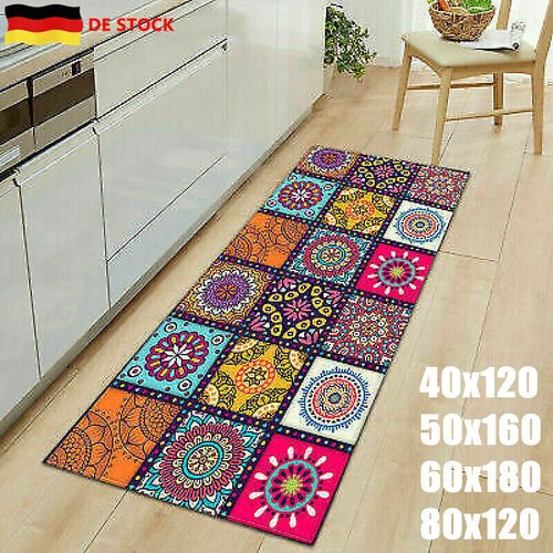 Non slip hall runner rug - non,