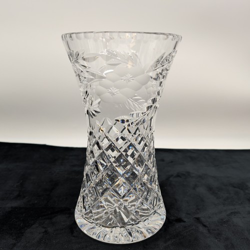 Tutbury crystal bouquet vase - tutbury,