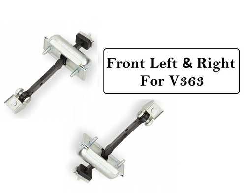 Door check strap hinge - 2x,