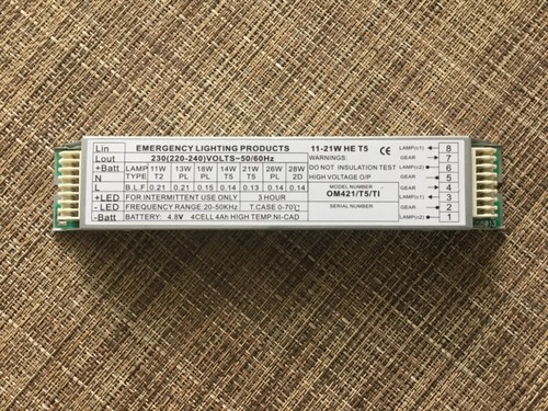 Elp om421 emergency - om421/t5/ti,